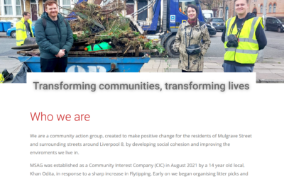 Website of the week: Mulgrave Street Action Group
